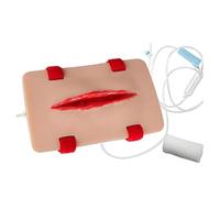Kit for la simulazione delle ferite, modello di addestramento for la medicazione delle ferite e laccio emostatico, esercizi di sutura for il controllo delle emorragie, tappetino indossabile