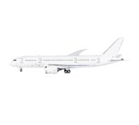 Kit for modellino di aeromobile universale bianco B787-8 in scala 1:400, kit da collezione di modelli di aeromobili in metallo pressofuso finito