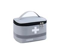 Kit For Organizzare E Conservare Medicinali Da Viaggio E All'aperto,Kit Medico Portatile,Kit Medico For Campeggio E Casa,Kit Di Pronto Soccorso For Auto E Ufficio(Gray,7.5x5.1x4.7in)