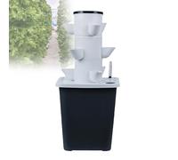 Kit for Sistema di Coltivazione Idroponica Domestica Coltiva Erbe Aromatiche e Verdure con Una Coltivazione di Piante da Interno Dotata di Sistema di Ricircolo Dell'acqua e Timer Automatico.(15holes)