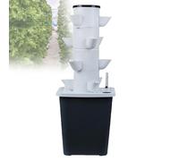 Kit for Sistema di Coltivazione Idroponica Domestica Coltiva Erbe Aromatiche e Verdure con Una Coltivazione di Piante da Interno Dotata di Sistema di Ricircolo Dell'acqua e Timer Automatico.(20holes)