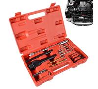 Kit Foratura Candelette - Utensile 8mm 10mm | Set In Acciaio Al Carbonio Da 16 Pezzi, Rimozione Prolunga Motore Danneggiata, Adattamento Preciso, Tenuta Sicura, Forniture Per Officina Meccanica, Custo
