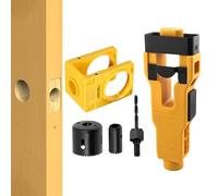 Kit Foratura Porte | Kit Installazione Serrature,Hardware e Serrature per Cucina Armadio Fronte Riparazione Balcone Esterno
