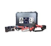 Kit forbice e potatore a batteria Blue Bird PS 23-28C FASTER + CS 23-05A con 3 batterie 16,8 V max - 2,5 Ah incluse