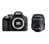 Kit fotocamera reflex Nikon D3300 + 18-55 mm 24,2 MP CMOS 6000 x 4000 pixel Nero - Nouvo