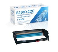 Kit fotoconduttore E260X22G, resa 30.000 pagine, compatibile con i modelli di stampanti Lexmark E260 ME360 E460 E462 ES460 X264 X363 X364 X463 X464 X466 XS463