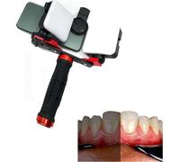 Kit fotografico dentale per telefoni cellulari con doppia luce e treppiede Bluetooth, ideale per cliniche dentali, fotografia orale, nail art, insetti, gioielli e fotografia macro