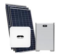 Kit fotovoltaico 3 kWp con accumulo 10 kWh con pannelli, inverter e batterie Huawei