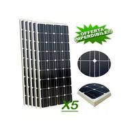 Kit Fotovoltaico 3KW Giornaliero Pwm Isola Solare Pannello 100W 5PZ