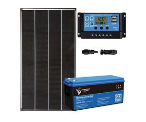 Kit fotovoltaico ad isola 170Wp per luoghi isolati | STARTER+170