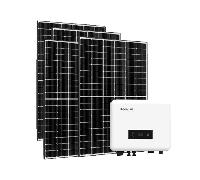 Kit fotovoltaico da 3 kW composto da Inverter monofase SheenPlus OGS da 3,6 kW + nº8 pannelli EXE Solar TRITON TOPCON da 440 Watt monocristallino