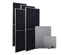 Kit fotovoltaico da 4 kW composto da Inverter Ibrido MIDEA MHELIOS FLEX-A da 6