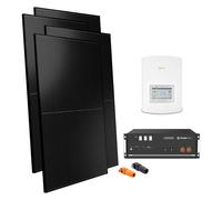 Kit fotovoltaico monofase 4000W inverter ibrido Solis 3.6kW litio Pylontech 4.8k