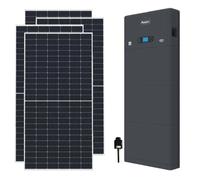 Kit fotovoltaico monofase 5850W inverter Zucchetti 5kW accumulo litio 5.12kWh