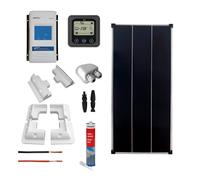 Kit fotovoltaico per camper con pannello 100Wp mono e regolatore MPPT | CAMP100MPPT