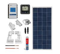 Kit fotovoltaico per camper con pannello 150Wp poli e regolatore MPPT | CAMP150MPPT