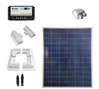 Kit fotovoltaico per camper con pannello 200Wp poli | CAMP200B