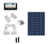Kit fotovoltaico per camper con pannello 80Wp poli | CAMP80B