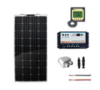 Kit fotovoltaico per camper con pannello semi-flessibie 100Wp | CAMP100FLEX