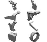 Kit Frame CNC Robotico Etch a Sketch V1 Plotter Stampato 3D Componenti