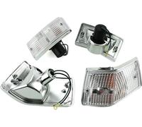 Kit Frecce Complete Anteriori E Posteriori Trasparenti Per Vespa PX 125 150 200
