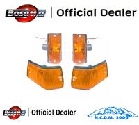 KIT FRECCE VESPA PX E T5 OMOLOGATE COLORE ARANCIO CON GEMME BOSATTA COMPLETE