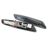 Kit Freccia Laterale a Led Side Marker 3D Carbonio Lente Fume BMW E81 E82 E87 E8