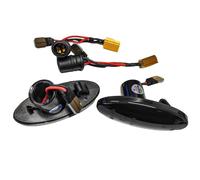 Kit Freccia Laterale a Led Side Marker Dinamica Lente Fume Per Opel Vectra B 199