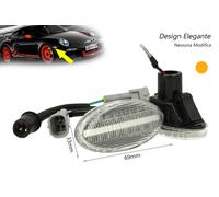 Kit Freccia Laterale a Led Side Marker Dinamica Lente Trasparente 2 3 5