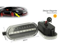 Kit Freccia Laterale a Led Side Marker Dinamica Lente Trasparente Focus