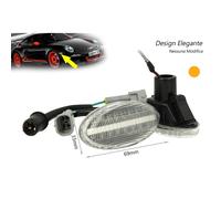 Kit Freccia Laterale a Led Side Marker Dinamica Lente Trasparente 2 3 5