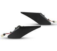 Kit Freccia Laterale a Led Side Marker Lente Nero Fume Luce Arancione Per BRZ