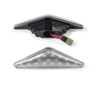CARALL LN1073Y Kit Freccia Laterale a Led Side Marker Lente Trasparente Luce Arancione Compatibile Con Ford Focus MKI Mondeo MK3 OEM 1063835 1065645
