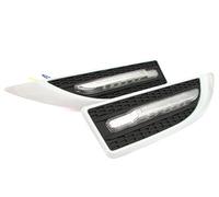 Kit Freccia Laterale Led Side Marker Universale Multi Funzionali Bianco Perla
