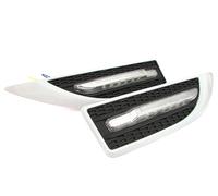 Kit Freccia Laterale a Led Side Marker Universale Multi Funzionali Bianco Perla