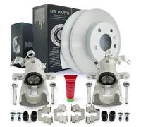 Kit Freni a Disco NB PARTS Opel Astra H Combo Meriva A 264mm 5 Fori Posteriore