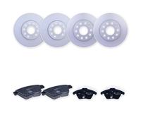 Kit Freni Completo Anteriore Posteriore HELLA Per u.a. VW GOLF