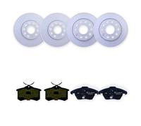 Kit Freni Completo Anteriore Posteriore HELLA Per u.a. VW GOLF