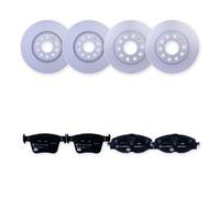Kit Freni Completo Anteriore Posteriore HELLA Per u.a. VW GOLF