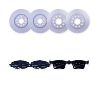Kit Freni Completo Anteriore Posteriore HELLA Per u.a. VW GOLF