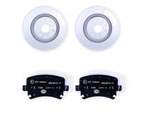 Kit Freni Completo Posteriore HELLA Teves Per VW Golf Freno a Disco