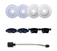 Kit Freni HELLA Per Asse Anteriore PosteriorE Per u.a. AUDI Q2