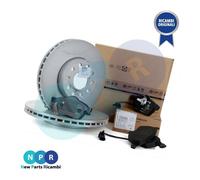 KIT FRENI ORIGINALE AUDI A3 SEAT LEON SKODA OCTAVIA VOLKSWAGEN GOLF 8V0698302A