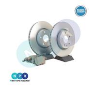 KIT FRENI ORIGINALE AUDI A3 SEAT LEON SKODA OCTAVIA VOLKSWAGEN GOLF KITF039