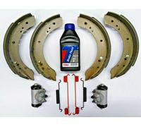 KIT FRENI POSTERIORI LAND ROVER 109 SCARPE + BOMBOLE + LIQUIDO, 532044 280x57mm