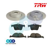 KIT FRENI POSTERIORI TRW PER VOLKSWAGEN GOLF 7 AUDI A3 KITFTRW043