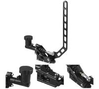 Kit freno a deriva di auto universale con manico curvo a mano idraulica cilindro master con fresale compatibile con la maggior parte dei veicoli da corsa