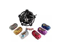 Kit freno a disco anteriore BLACK RDP DEXTER RACING adatto per Vespa Special Primavera ET3
