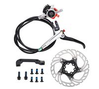 Kit freno al disco per biciclette Dissipazione di calore efficiente Frevia forte e stabile per le biciclette di montagna stradale (Argento)