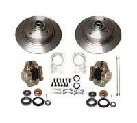 Kit freno anteriore a disco 5 x 130 Q+ piastre "CSP" per Volkswagen Cox 1302 ...